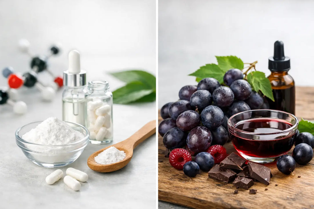 NMN vs Resveratrol Benefits for Healthy Aging